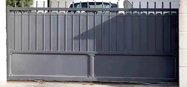 Metal Driveway Gate Installation Dyer