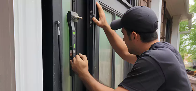Fix Latch on Sliding Door Dyer